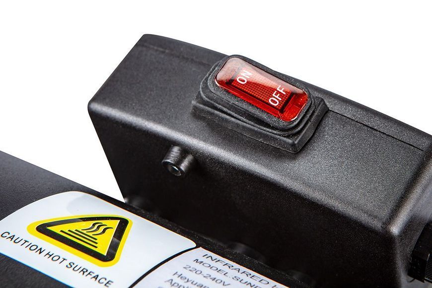 Инфракрасный обогреватель Neo Tools, 2000 Вт, 24м2, 11.5х46х19 см, IP65 90-032 фото