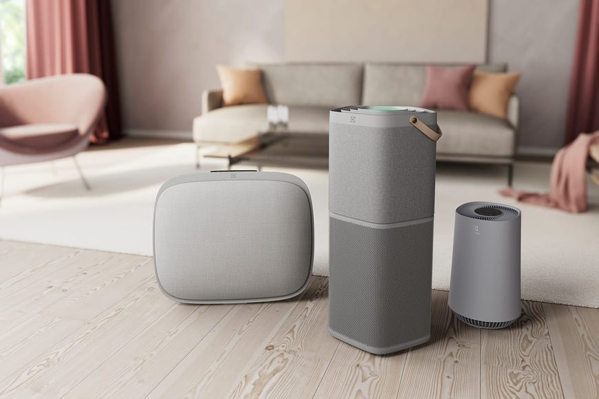 Очисник повітря Electrolux, 92м2, 442м3/год, дисплей, 5-и шаровий HEPA фільтр, Wi-Fi, 9 режимів, сірий PA91-404GY фото