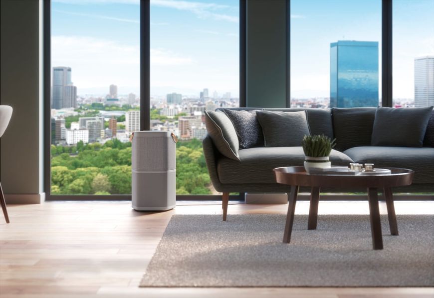 Очисник повітря Electrolux, 92м2, 442м3/год, дисплей, 5-и шаровий HEPA фільтр, Wi-Fi, 9 режимів, сірий PA91-404GY фото