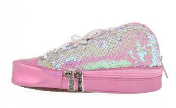 Пенал м'який YES TP-24 ''Sneakers with sequins'' pink 532723 фото