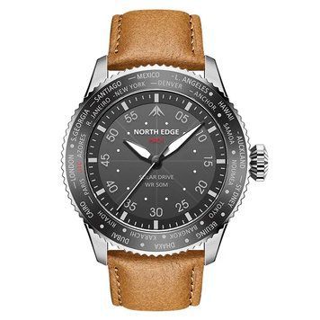 Часы North Edge Mach Brown 1877 фото