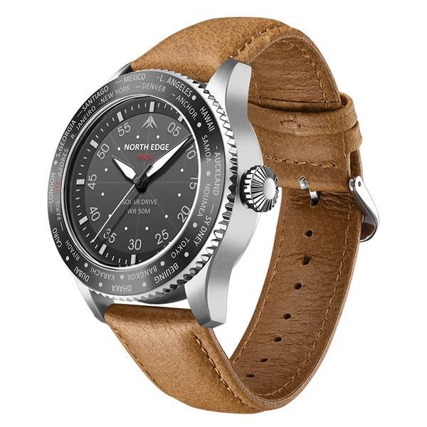 Годинник North Edge Mach Brown 1877 фото