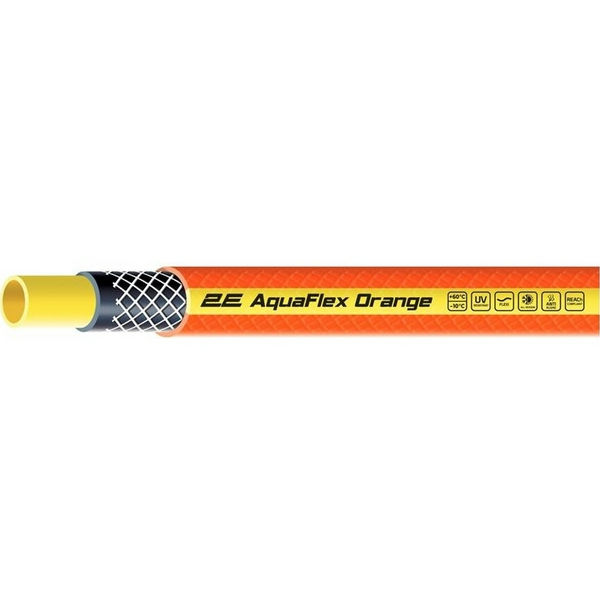 Шланг садовый 2E AquaFlex Orange 1/2" 20м 4 слоя 20бар -10&hellip;+60&deg;C 2E-GHE12OE20 фото