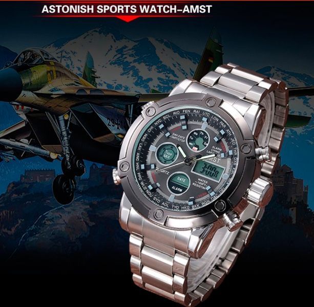Годинник AMST Mountain Steel 1241 фото