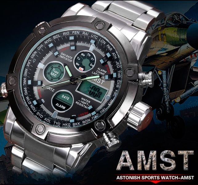Годинник AMST Mountain Steel 1241 фото