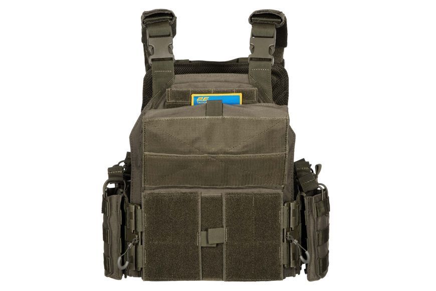 Плитоноска 2E Tactical, Тип 3, Combat, быстрый сброс, зеленый 2E-MILPLACARTYPE3-YC-OG фото