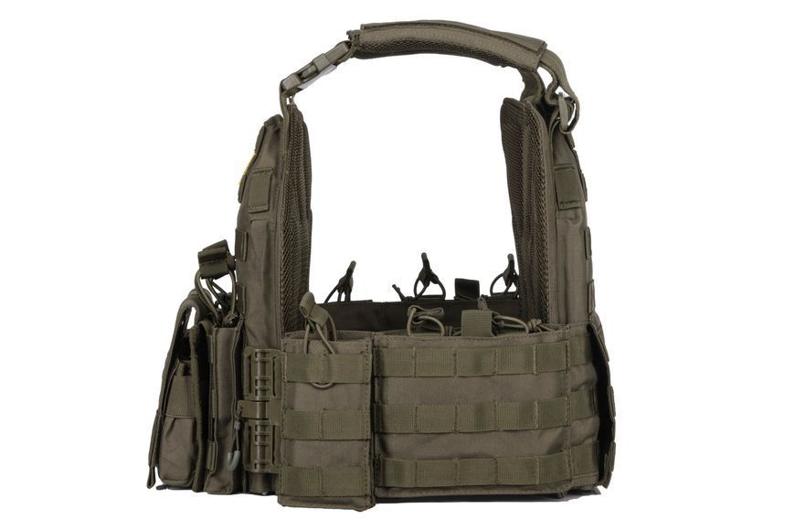 Плитоноска 2E Tactical, Тип 3, Combat, быстрый сброс, зеленый 2E-MILPLACARTYPE3-YC-OG фото
