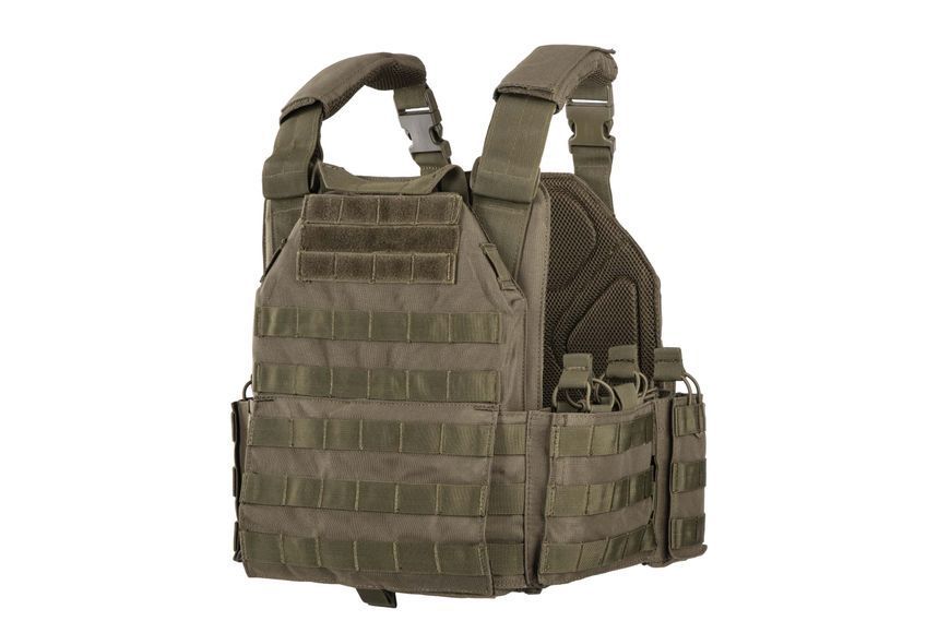 Плитоноска 2E Tactical, Тип 3, Combat, быстрый сброс, зеленый 2E-MILPLACARTYPE3-YC-OG фото