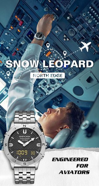 Часы North Edge Snow Leopard 8991 фото