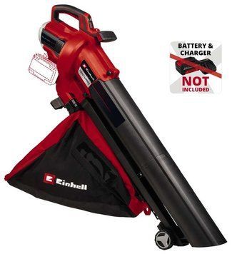 Пылесос садовый аккумуляторный Einhell VENTURRO 36/240, 36В, PXC, 8000-15000 об/мин, 740 м3/час, 240 км/ч, 45 л 3433640 фото