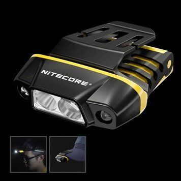 Ліхтар на кепку Nitecore NU11 з датчиком руху та універсальним кріпленням 712621 фото