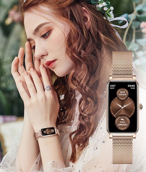 Смарт-часы Smart Braclet Gold 5052 фото