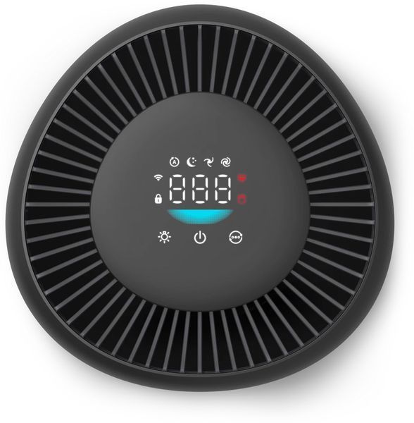 Очисник повітря Philips PureProtect Mini 900, 65м2, 250м3/год, HEPA +вугільний фільтр, датчик якості повітря,Wi-Fi, темно-сірий AC0951/13 фото