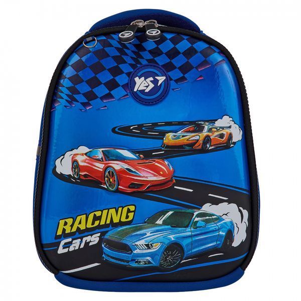 Рюкзак дитячий YES Racing Cars K-33 550020 фото