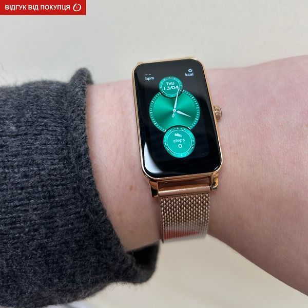 Смарт-часы Smart Braclet Gold 5052 фото