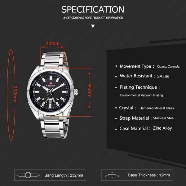 Naviforce Rocket BlackDial 1936 фото