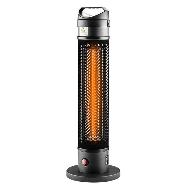 Инфракрасный обогреватель Neo Tools, колонный, 1000 Вт, 3 м2, 20х20х62 см, IP44 90-035 фото