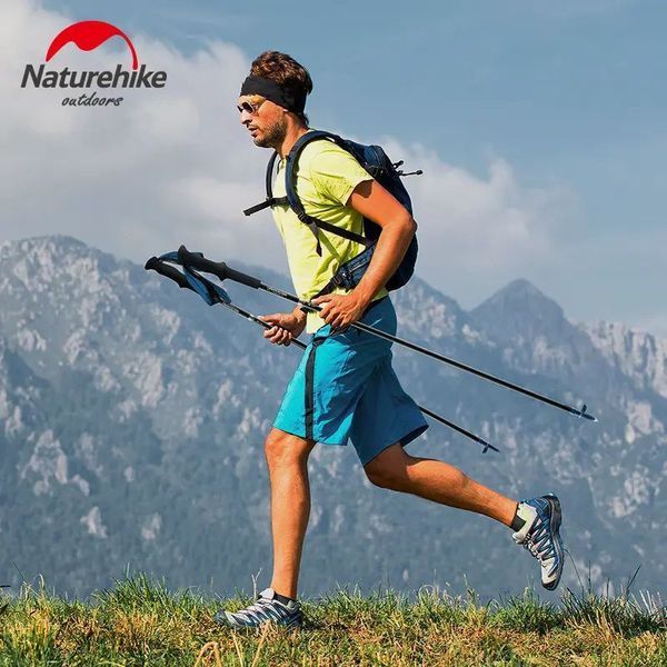 Трекинговая палка Naturehike ST08 NH18D020-Z (120 см) Бордовая 712775 фото