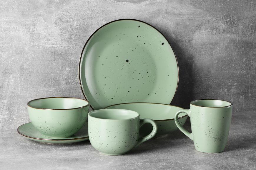 Салатник Ardesto Bagheria, 14 см, Pastel green, керамика AR2914GGC фото