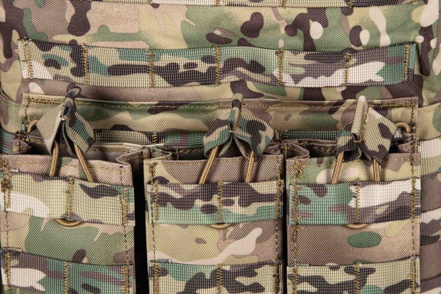 Плитоноска 2E Tactical, Тип 5, с карманами для боковой защиты, камуфляж 2E-MILPLACARTYPE5-Y2-CC фото
