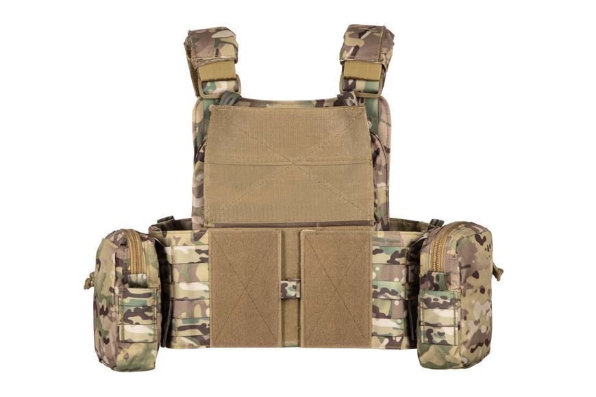 Плитоноска 2E Tactical, Тип 5, с карманами для боковой защиты, камуфляж 2E-MILPLACARTYPE5-Y2-CC фото