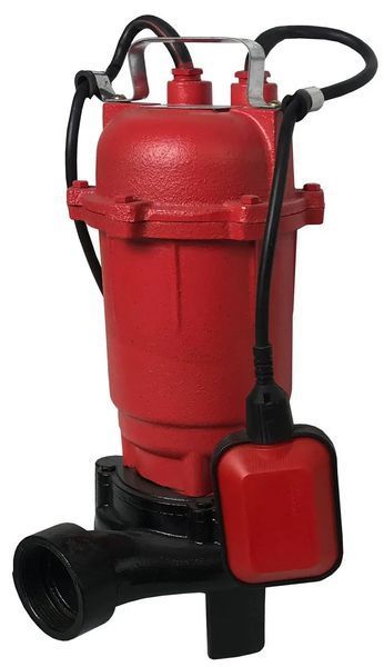 Насос фекальний Optima WQD10-15DF,10000 л/год, вис. 15м, глиб. 5м, кабель 12м, 1.3кВт, 230В 12093 фото