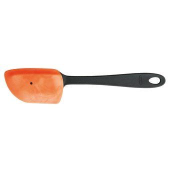 Лопатка кухонная Fiskars Essential, 27см, пластик, силикон, черный 1023803 фото
