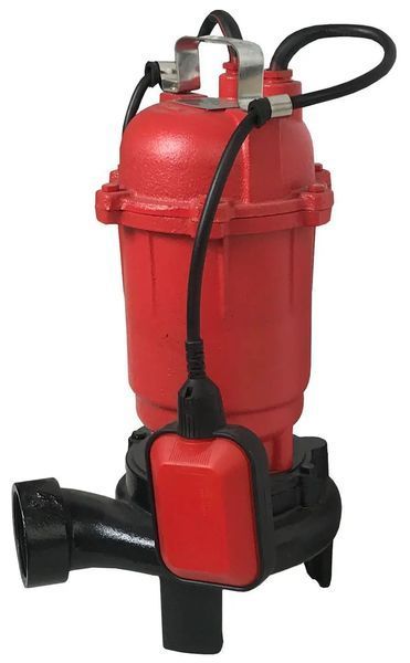 Насос фекальний Optima WQD10-15DF,10000 л/год, вис. 15м, глиб. 5м, кабель 12м, 1.3кВт, 230В 12093 фото