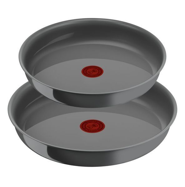 Набір посуду Tefal Tefal Ingenio Renew, знімна ручка, 3предмети, алюміній, бакеліт, сірий L2609502 фото