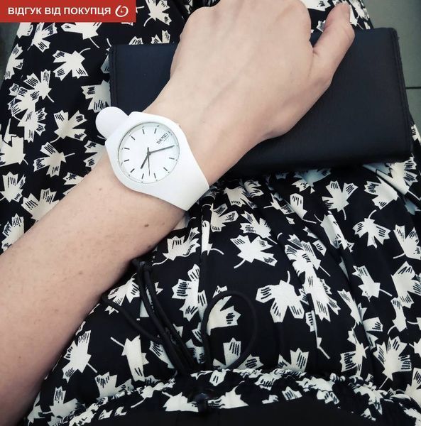 Годинник Skmei Rubber White II 9068C 9068C фото