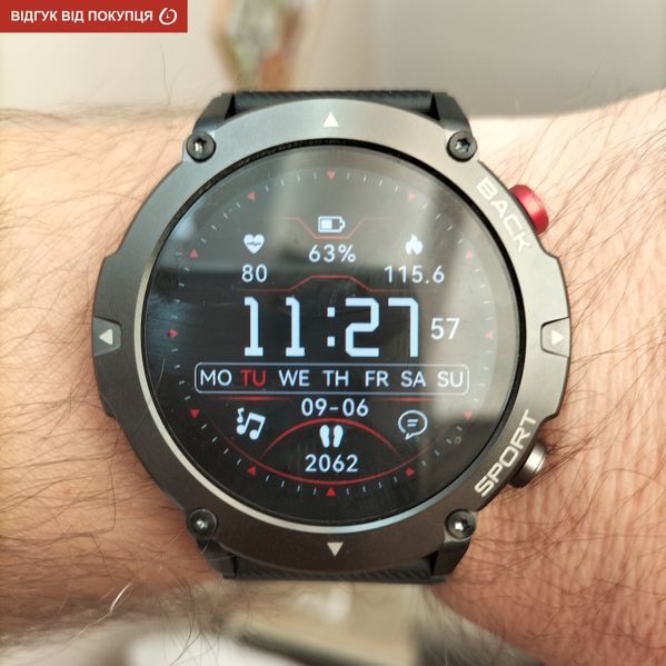 Смарт-годинник Smart Expert PRO Black 5157 фото