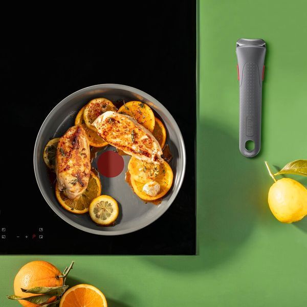 Набір посуду Tefal Tefal Ingenio Renew, знімна ручка, 3предмети, алюміній, бакеліт, сірий L2609502 фото