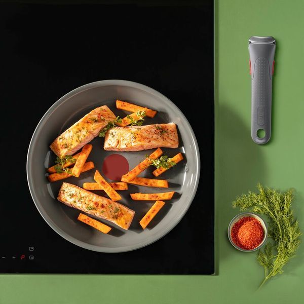 Набір посуду Tefal Tefal Ingenio Renew, знімна ручка, 3предмети, алюміній, бакеліт, сірий L2609502 фото