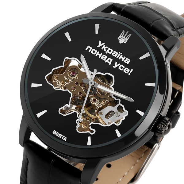 Часы Besta Skeleton UA Black 1594 фото