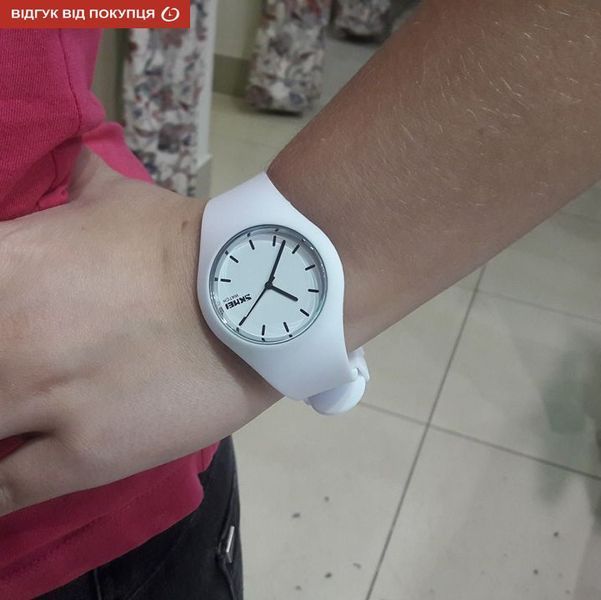Годинник Skmei Rubber White II 9068C 9068C фото