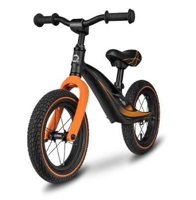 Біговел Lionelo Bart Air Sporty Black (Чорний) &mdash; Дитячий беговел з надувними колесами 12", магнієва рама 21201452 фото