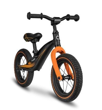 Біговел Lionelo Bart Air Sporty Black (Чорний) &mdash; Дитячий беговел з надувними колесами 12", магнієва рама 21201452 фото