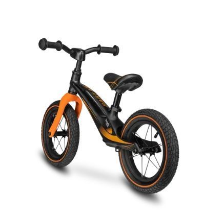Біговел Lionelo Bart Air Sporty Black (Чорний) &mdash; Дитячий беговел з надувними колесами 12", магнієва рама 21201452 фото