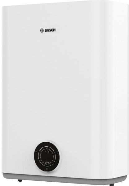 Водонагреватель электрический плоский слим BOSCH Tronic 3500, 80л, 1.5кВт, универсальный монтаж, электронное управление, B, белый 7736507293 фото