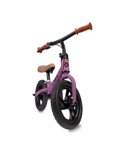 Беговел MoMi BREKI Purple &mdash; Фиолетовый детский беговел от 3 лет, сверхлегкий 2.25 кг, колеса EVA, стальная рама 116845150 фото