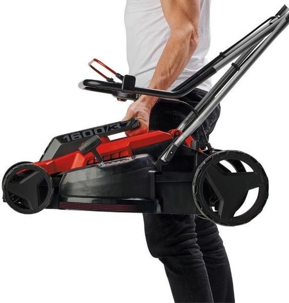 Газонокосилка Einhell GC-EM 1600/37, 1600 Вт, 37 см, 38 л, 20-60 мм, до 700 м2, 10.8 кг 3400080 фото