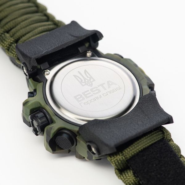 Годинник Besta Life Pro Khaki с компасом 1529 фото