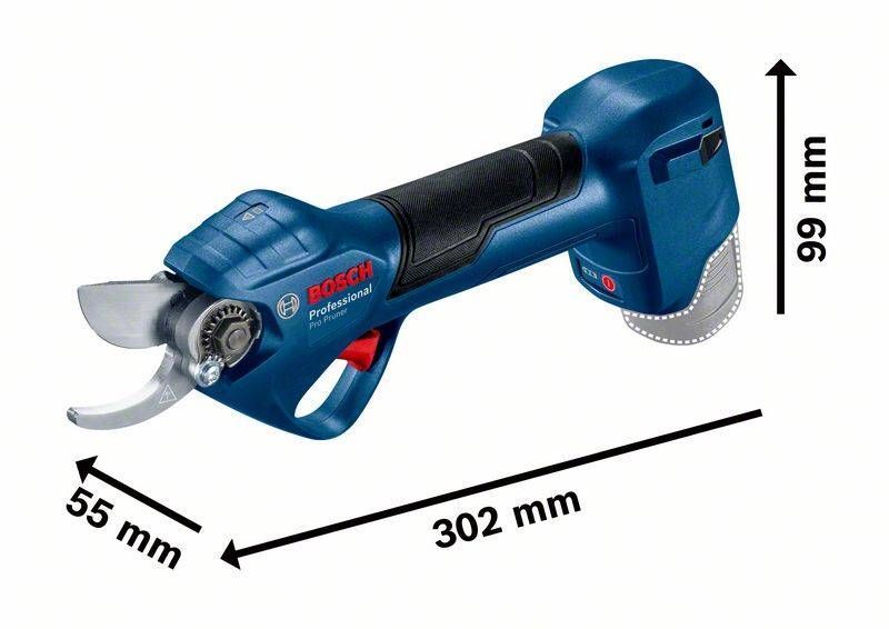 Секатор Bosch Pro Pruner SOLO аккумуляторный, 12В, 3.0 Ач, до 25мм, 1кг 0.601.9K1.020 фото