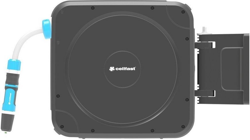Котушка зі шлангом Cellfast ERGO автоматична 20м+2м шланга 1/2" комплект конекторів та зрошувач ERGO 55-410 фото