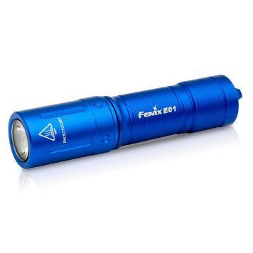 Ручной фонарик Fenix E01 V2.0 100лм 1хААА (Синий) 7033331 фото