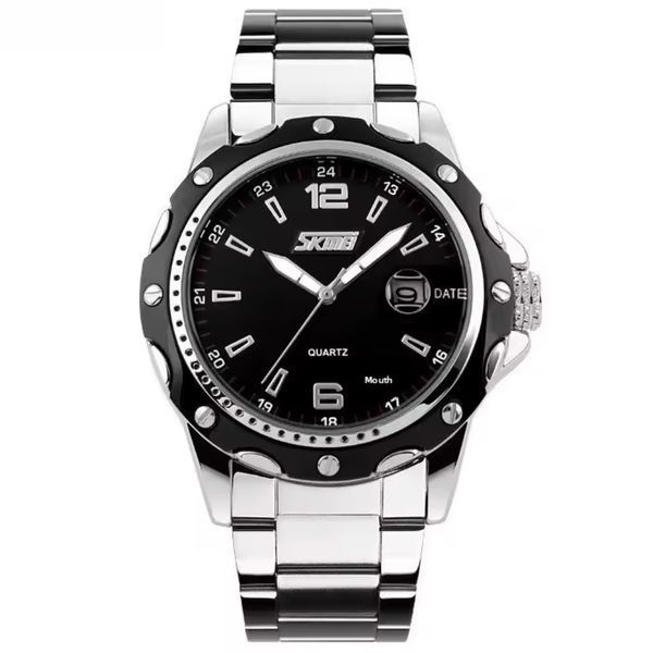 Skmei Robby Elastic Black, 2 ремінці 2284 фото