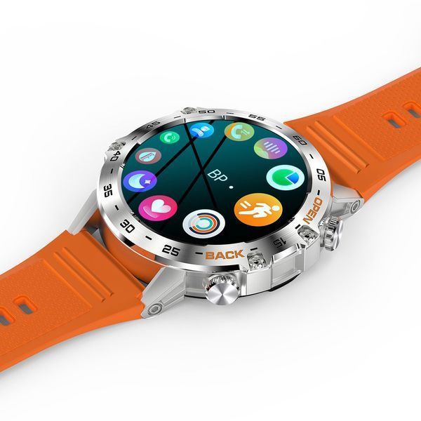 Smart-часы Smart Delta K52 Silver Orange 1641 фото