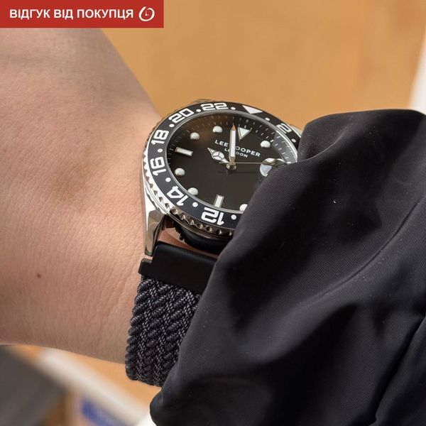 Lee Cooper Daytona Vibe Black, 2 ремінці 2198 фото