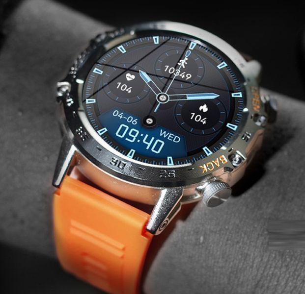 Smart-часы Smart Delta K52 Silver Orange 1641 фото
