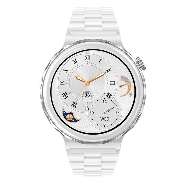 Смарт-годинник Smart Diamond White 5091 фото